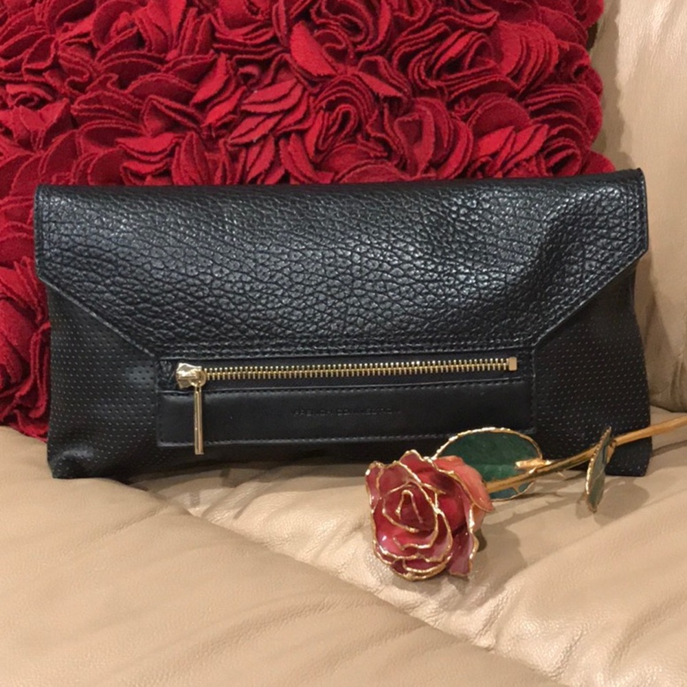 French Connection Clutch Black